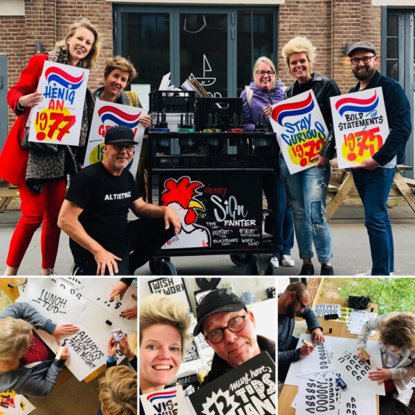 henry signpainter workshop signpainting food dag deventer professionals uit het vak